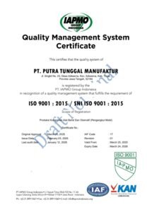 Sertifikasi ISO